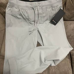 Lululemon Men’s ABC Joggers Light Gray